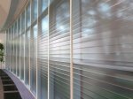 Homogene Fassadenansicht durch MULTIWAVE Plissee
