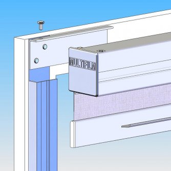 Adhesive installation of Classic-Line on the frame (no drilling)