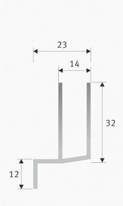 Side guides Y32 for roller blinds