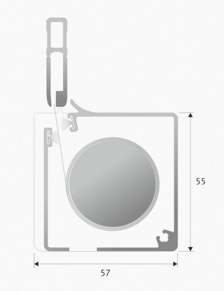 Lux-Line Rollo Blende C2